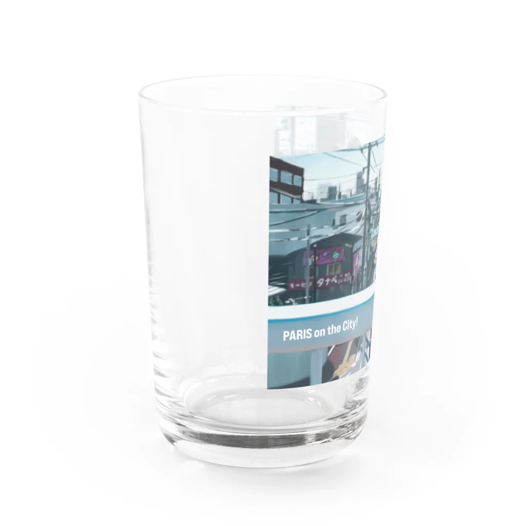 PARISshopのPARIS on the City!×コサカダイキ「愛の爆心地」 Water Glass :left