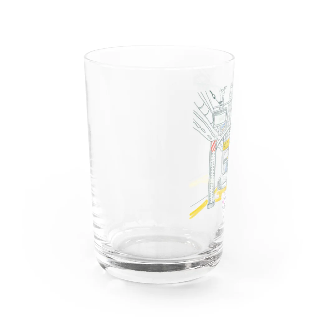 33asahiのお気に入りの駅 Water Glass :left