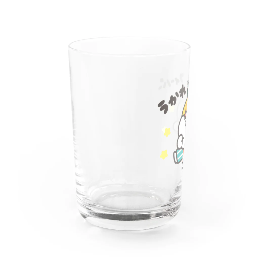 ナポリのSUZURIのうかれフィーバー Water Glass :left