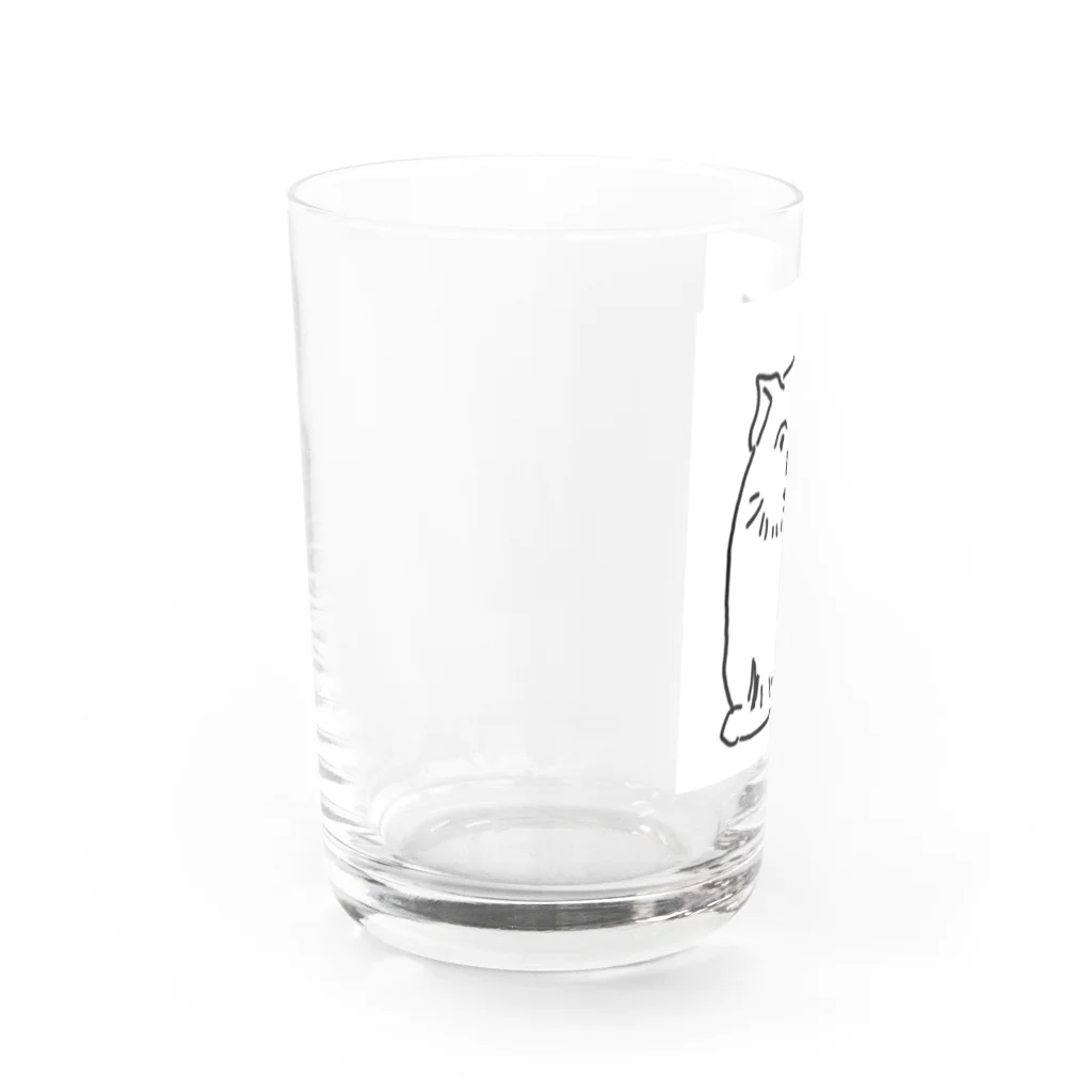 クソネコ様のクソ猫 Water Glass :left