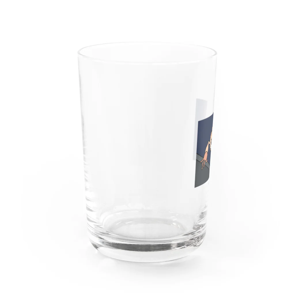 ぽりぽりの隕石くん Water Glass :left