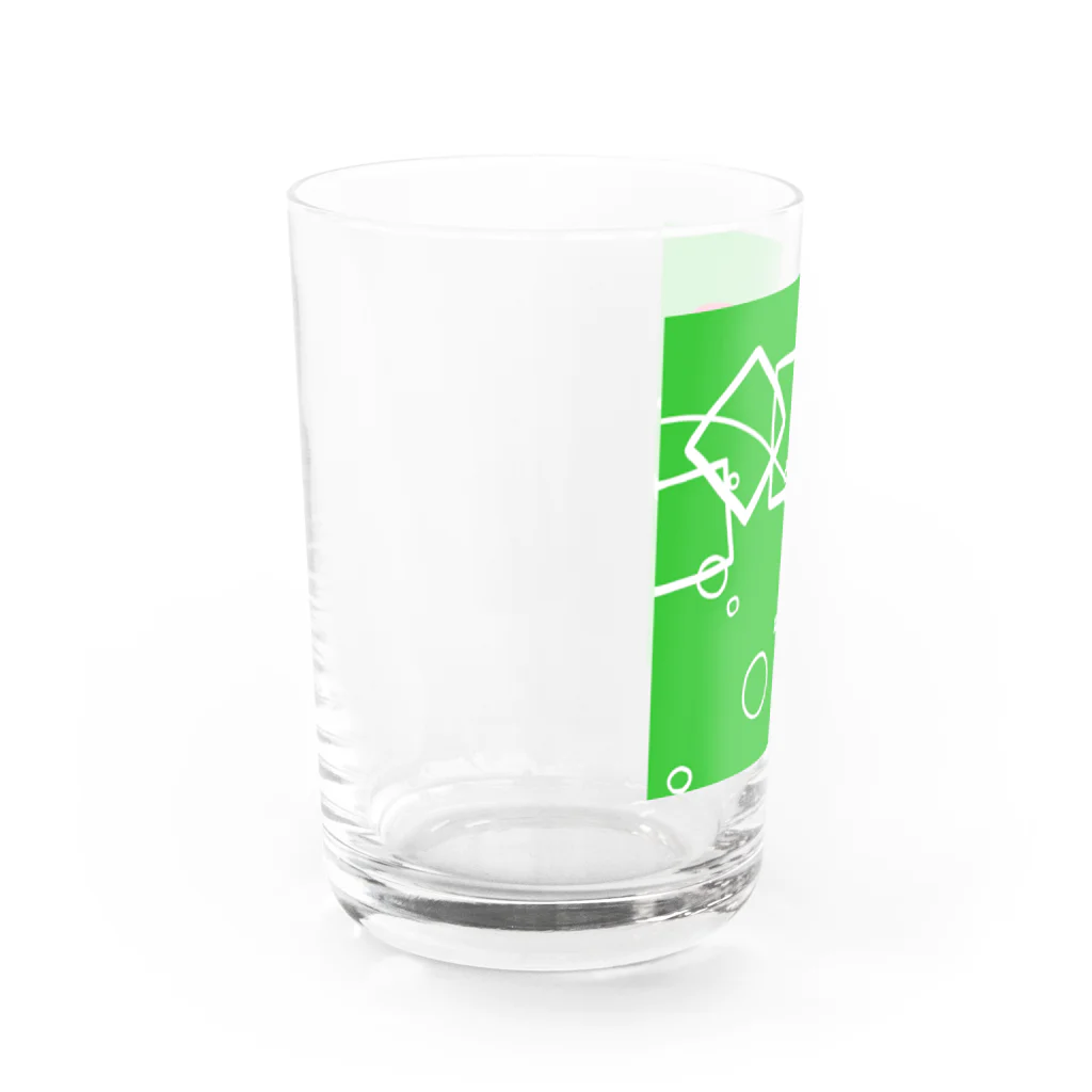 sagのmelon  soda Water Glass :left