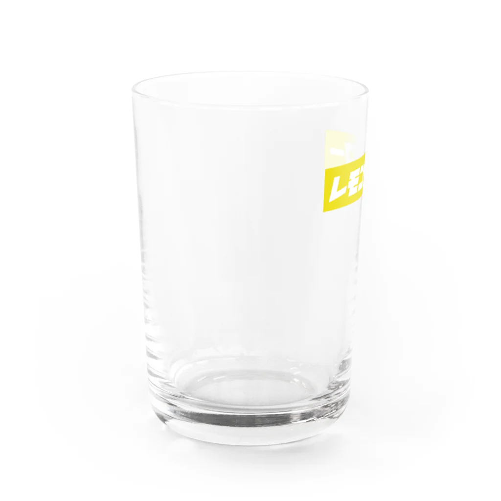 お酒の洋服屋さんのレモンサワー Water Glass :left