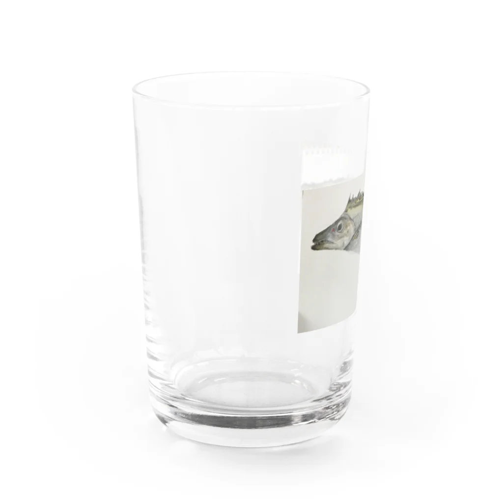 よっちーStoreのたちうおくん Water Glass :left