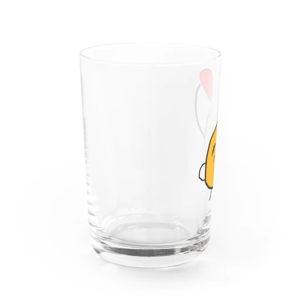 ナゲットくんのプリティショップの朝のおめかしナゲット君 Water Glass :left