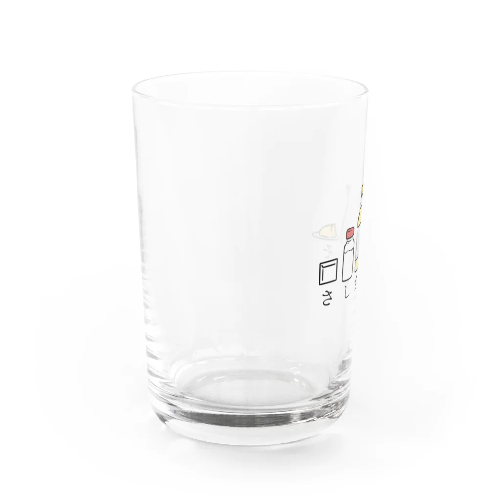 KOMEYAのさしすせそ Water Glass :left