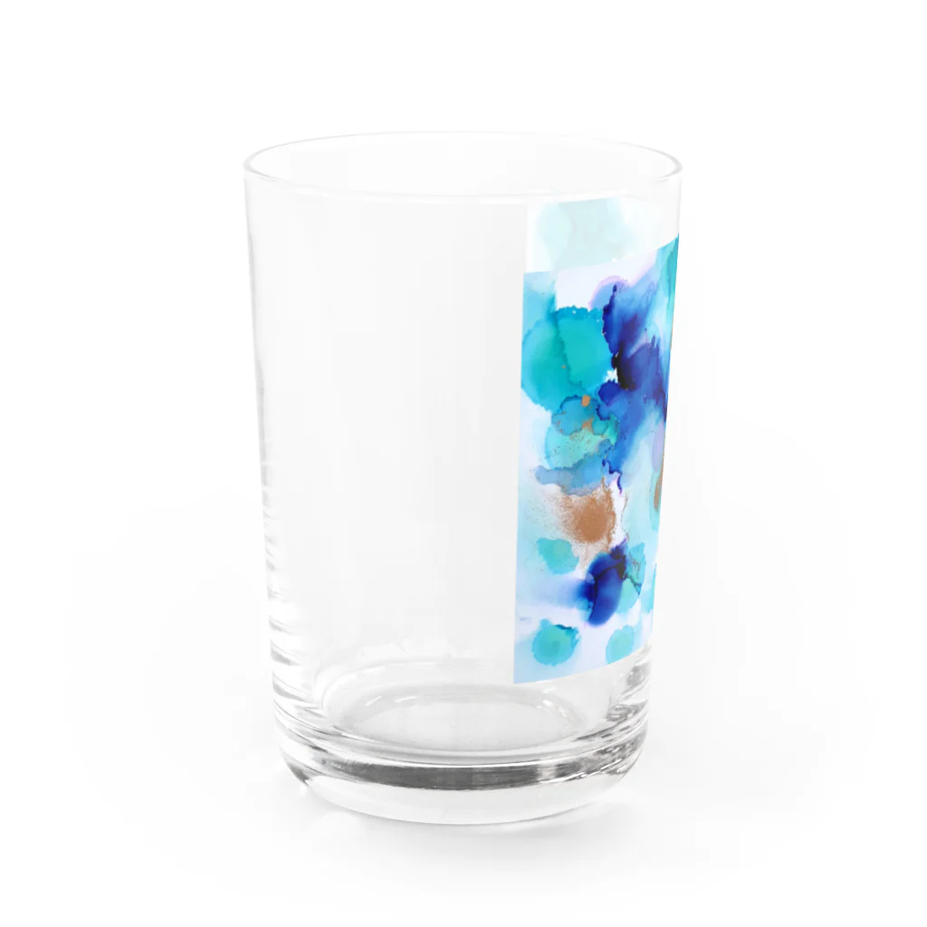 corona_homeのウォーターフラワー Water Glass :left