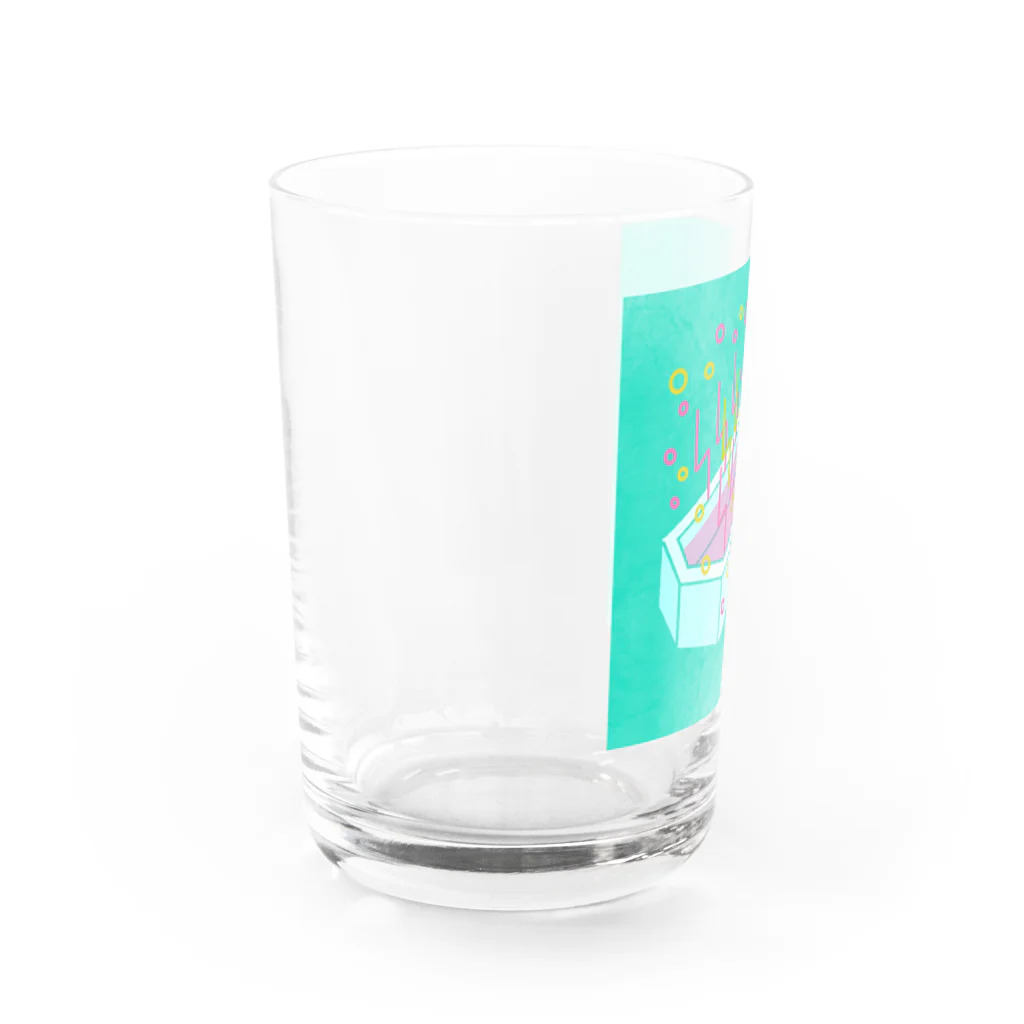 トゥインクル百貨店のハッピーバスタイム Water Glass :left