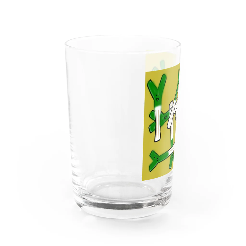 それいゆの生産者応援シリーズ（ねぎ） Water Glass :left