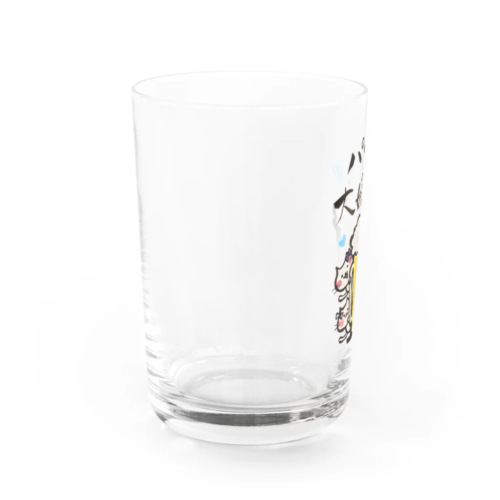 Yuu & Miiのこねことビール Water Glass :left