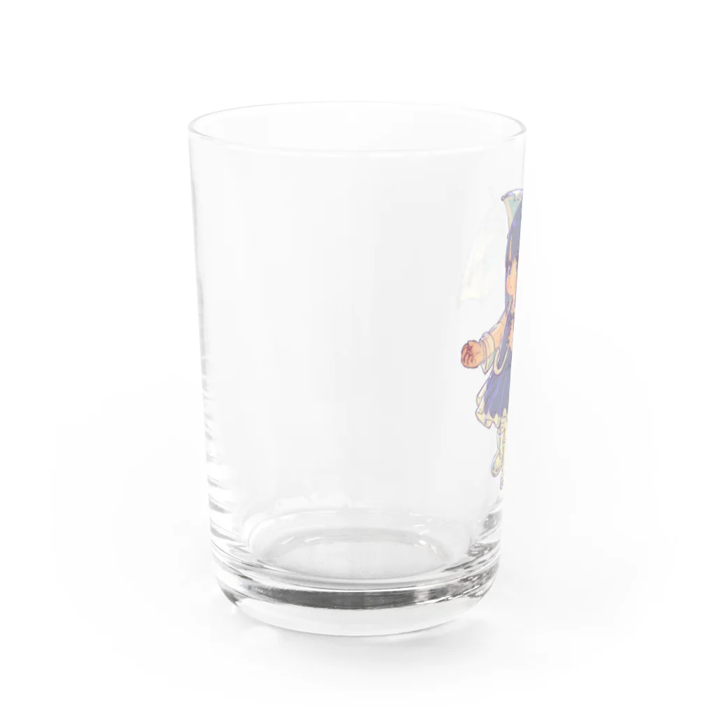 不死千代のあんぶれらがーる Water Glass :left