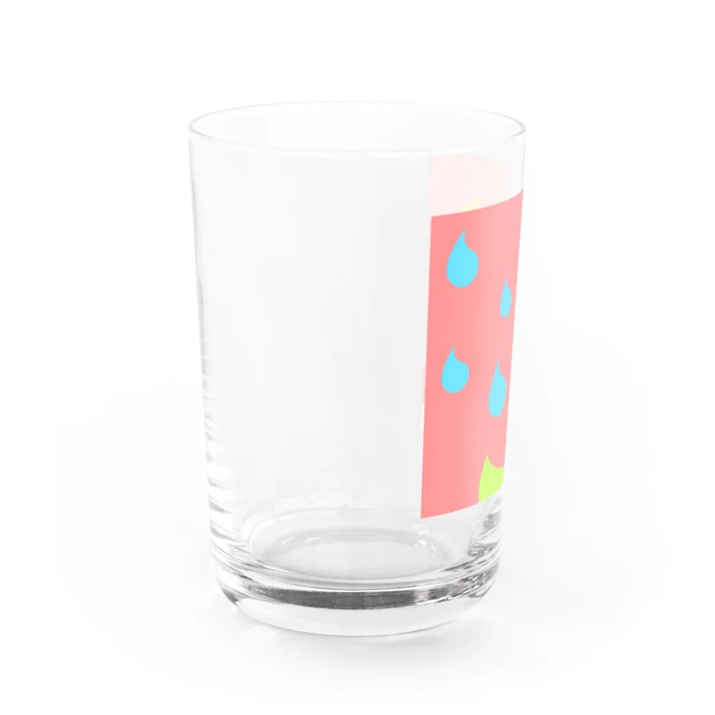 pastelia　shopのちゅーりっぷとあめ Water Glass :left