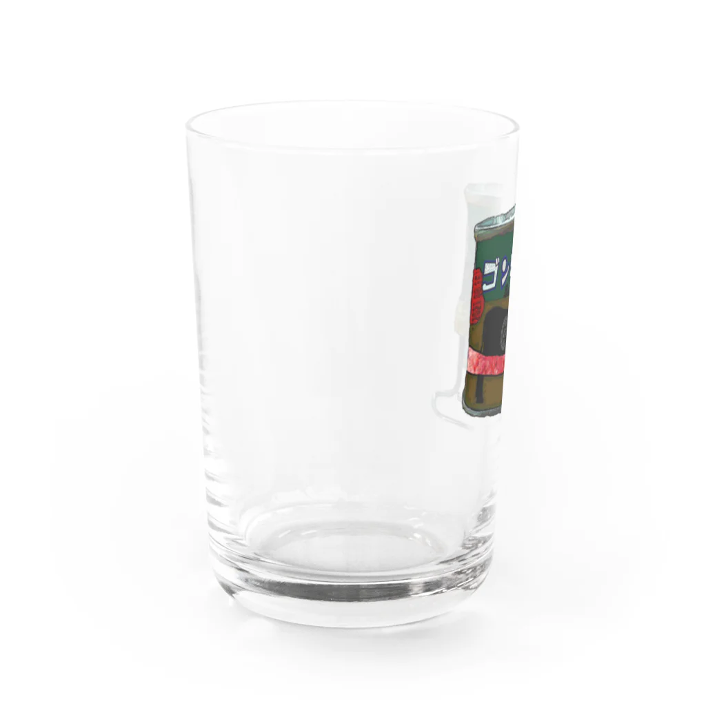 みにゃ次郎の懐かしの味「ゴンビーフ」！？ Water Glass :left