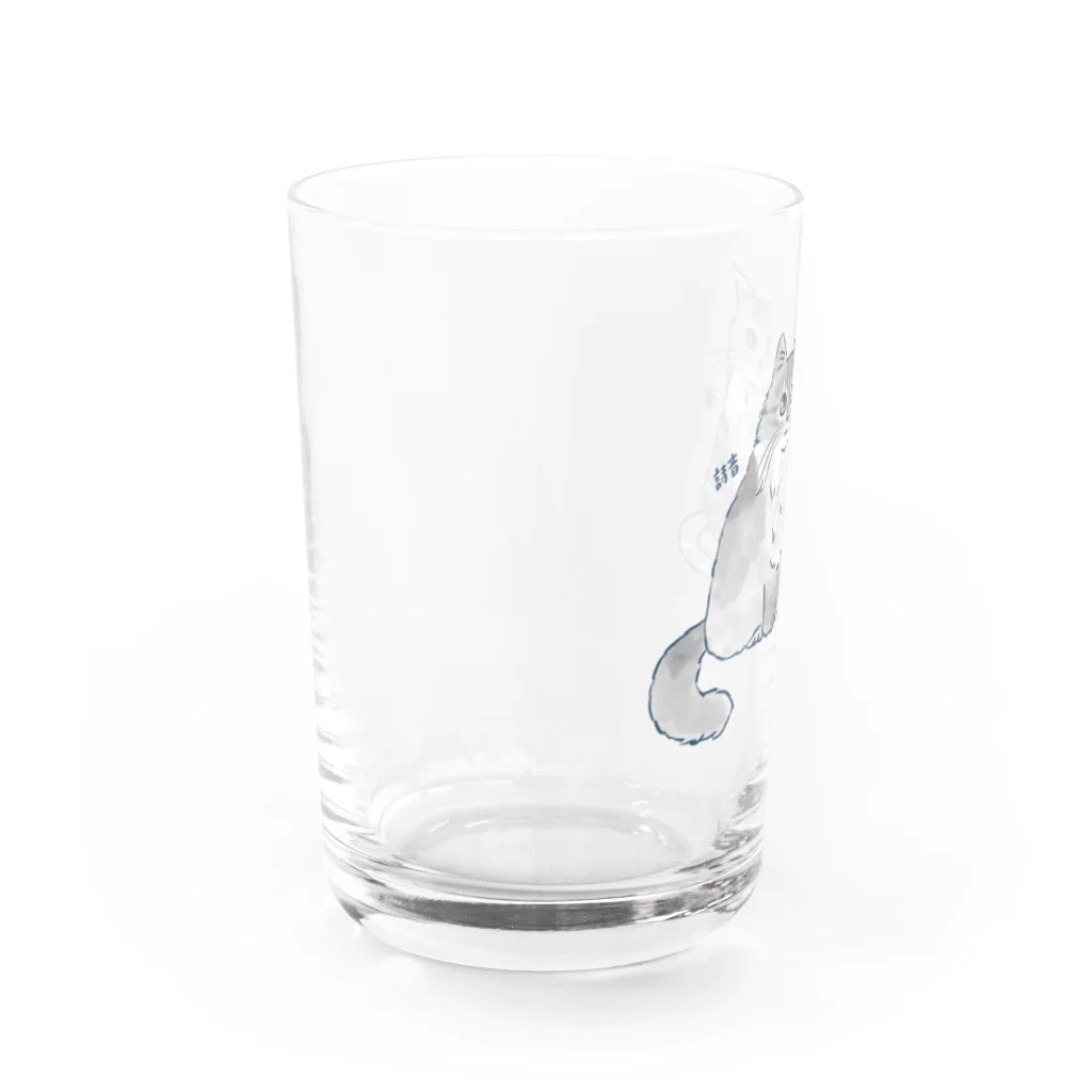 OTANEKO SHOPの詩音&蒼グッズ Water Glass :left