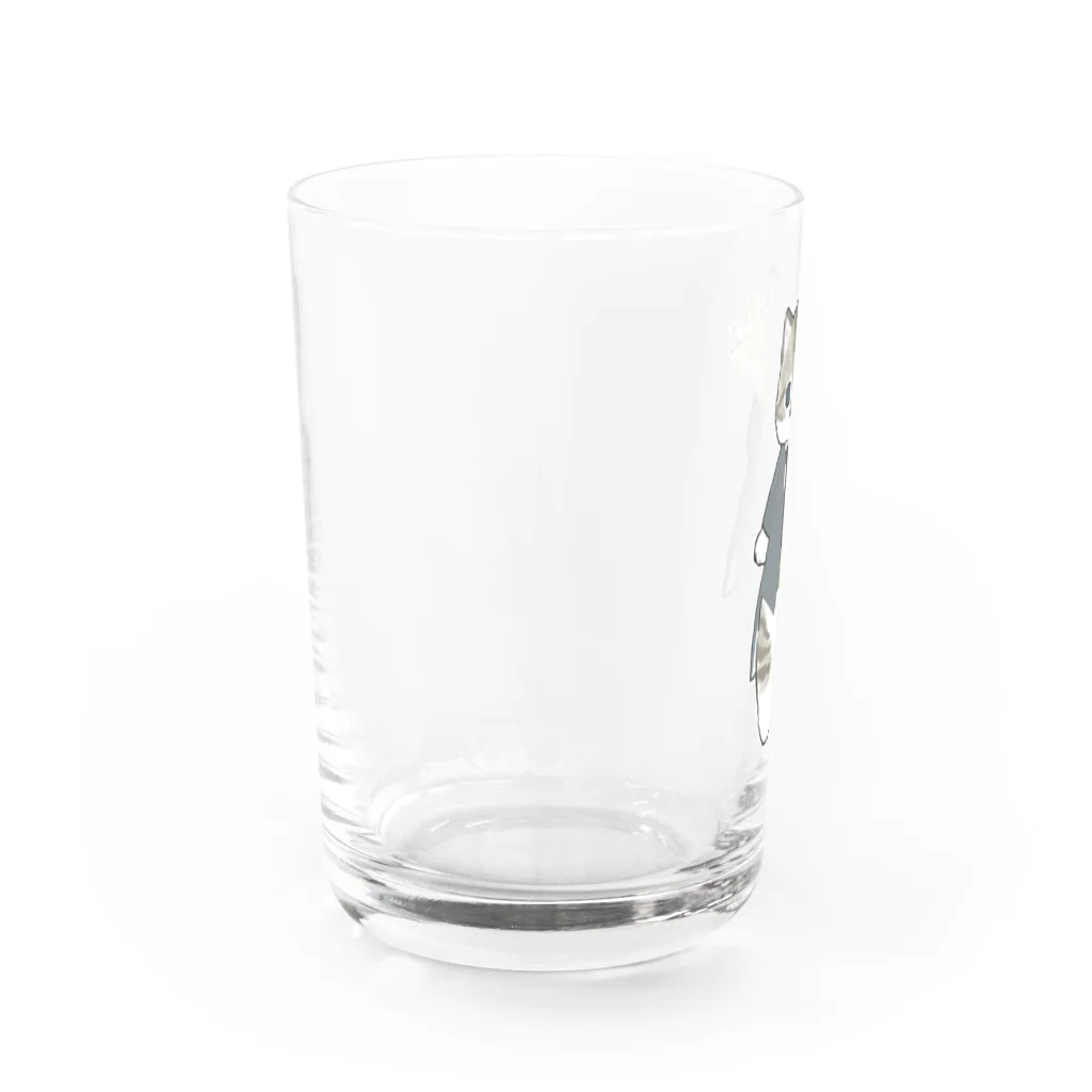 mofusandの花婿にゃん Water Glass :left
