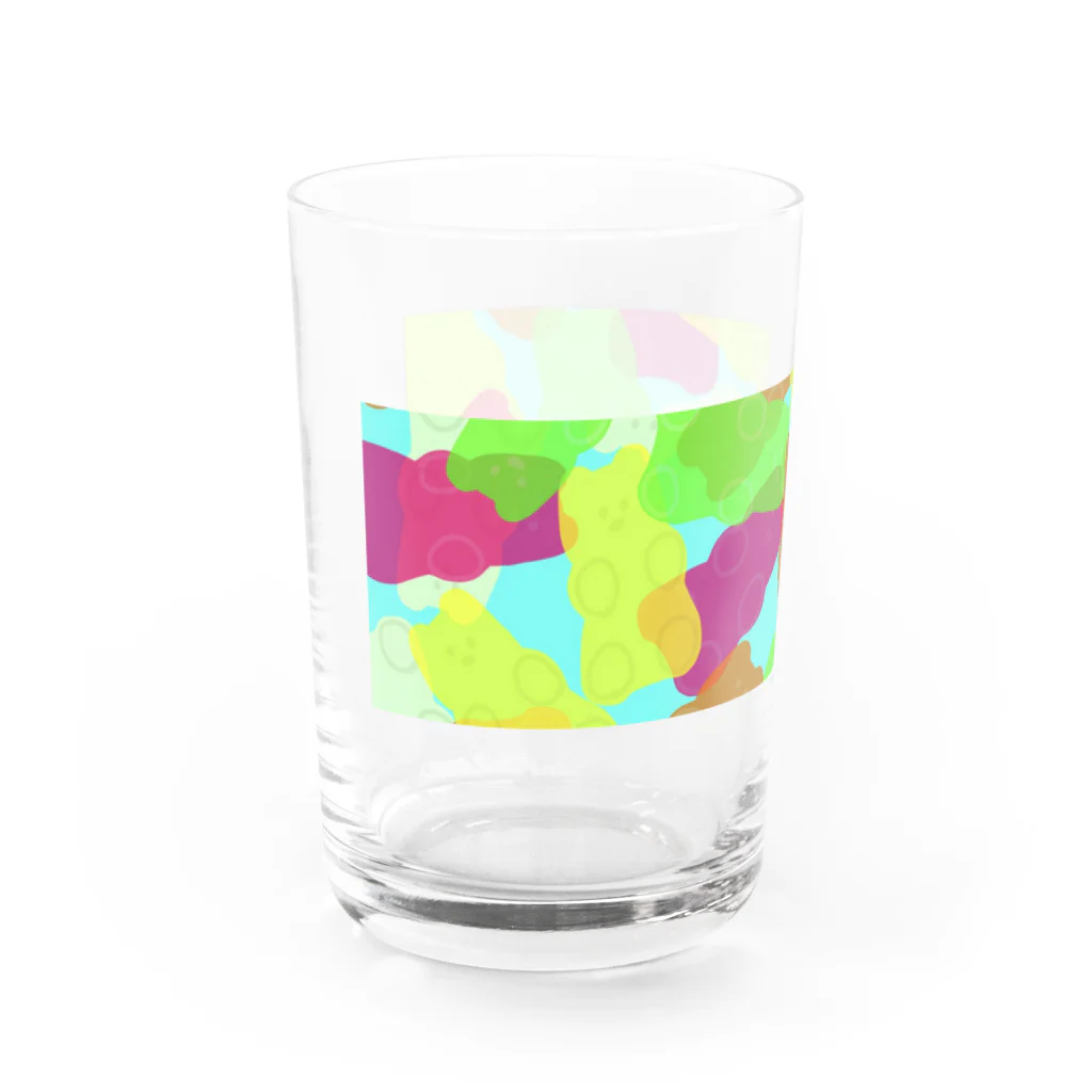 クマ熊の夏のグミグミアイテム Water Glass :left