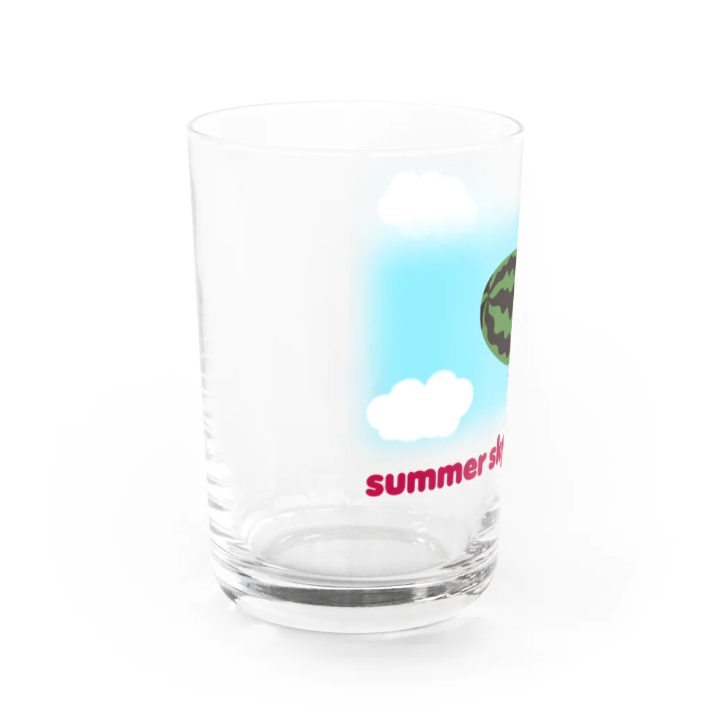 キッズモード某のスイカ飛行船 Water Glass :left