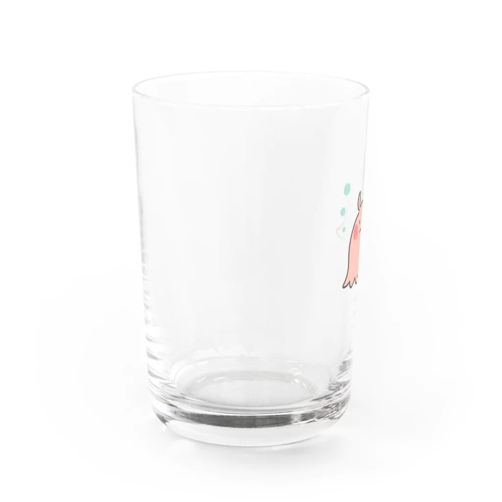 ichicoのメンダコちゃん Water Glass :left