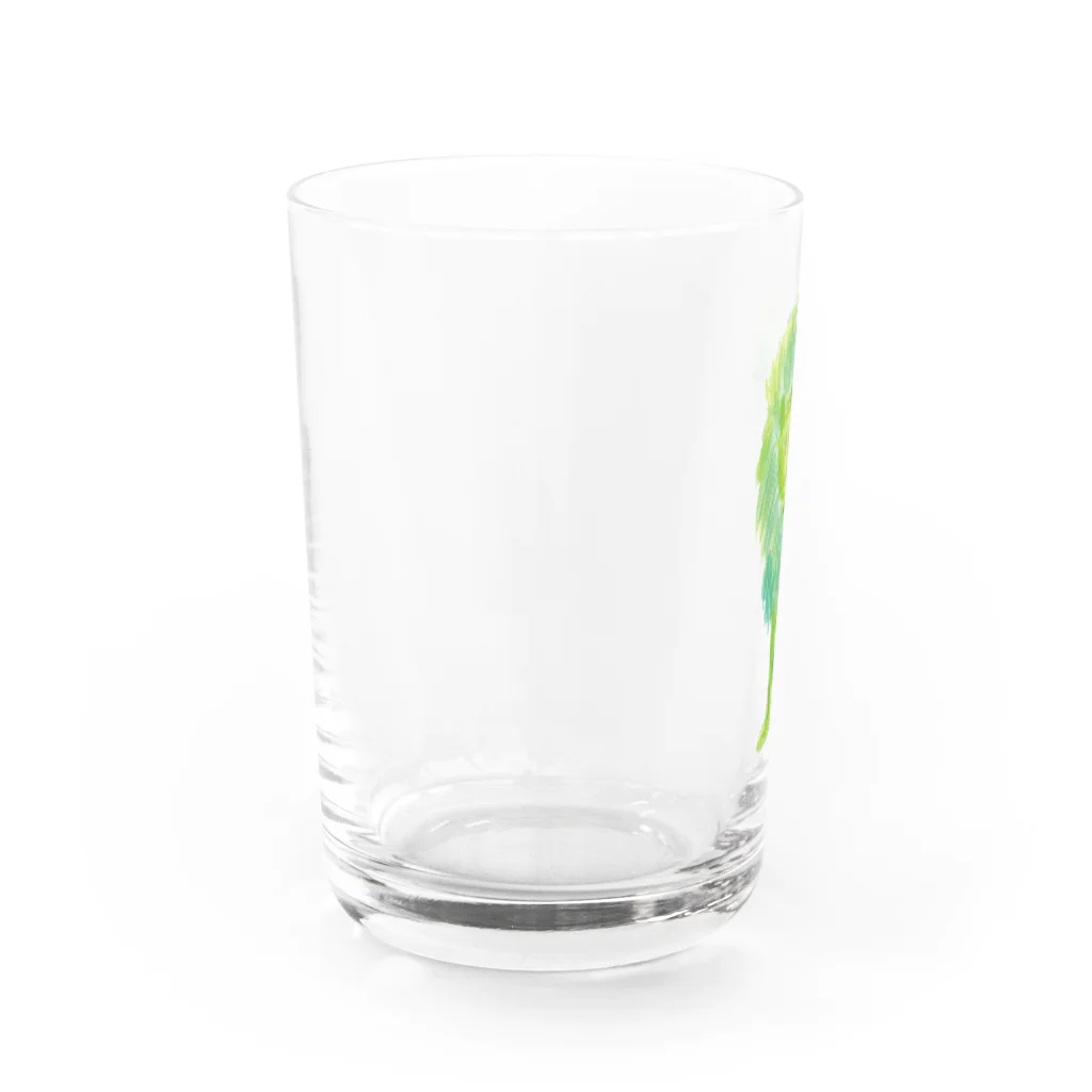 futaba_npoの佇むライオン Water Glass :left