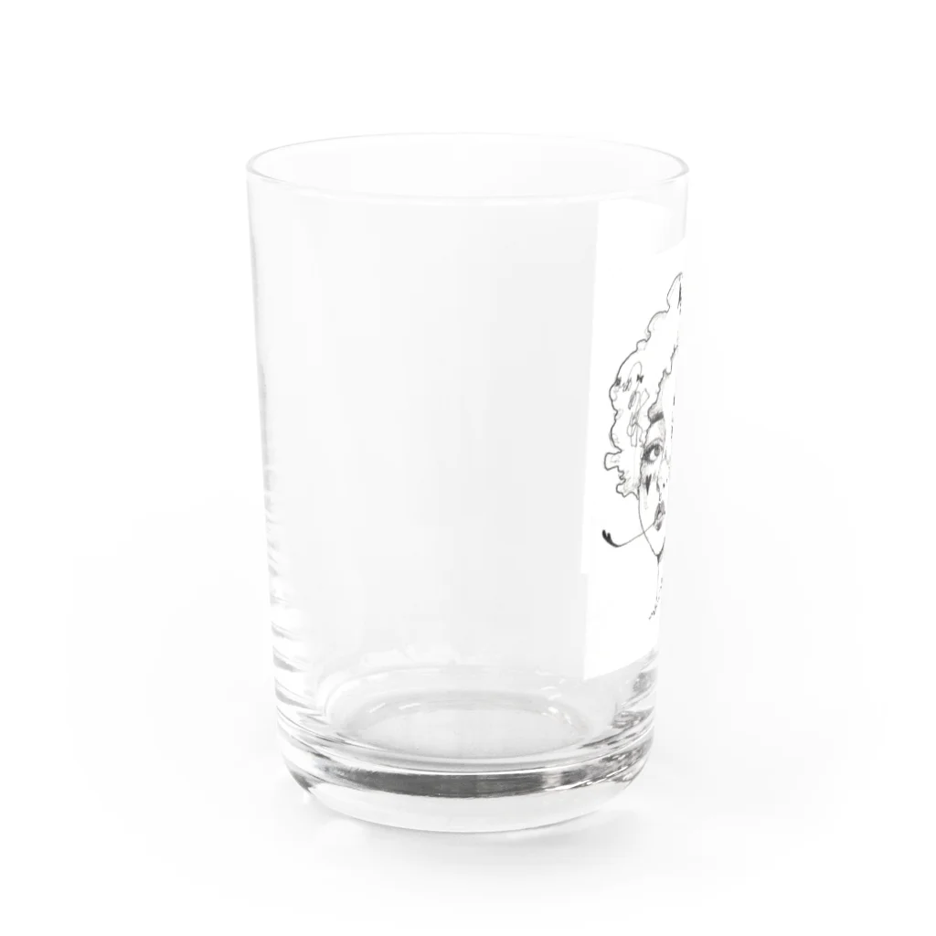 303companyの鉛筆画「サーカス」 Water Glass :left