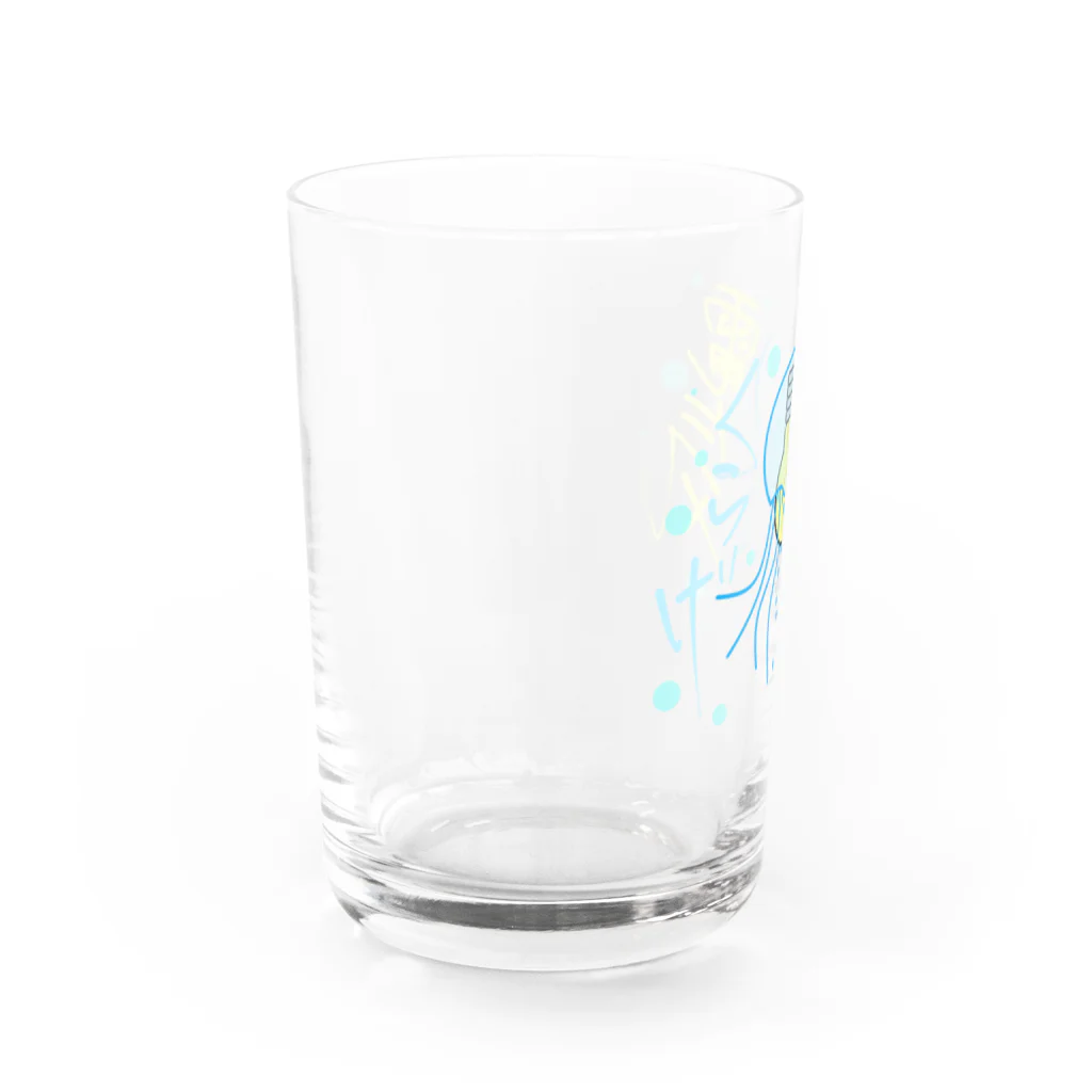 はちよんごの電気くらげ Water Glass :left