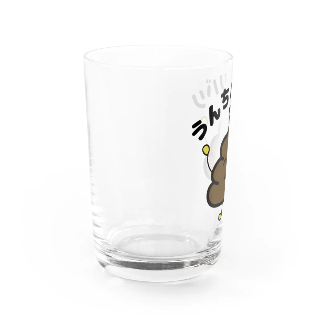 UBBのうんちバリバリ Water Glass :left