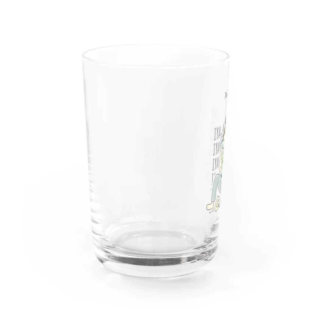 おわんこのいや夏あつすぎん？ Water Glass :left