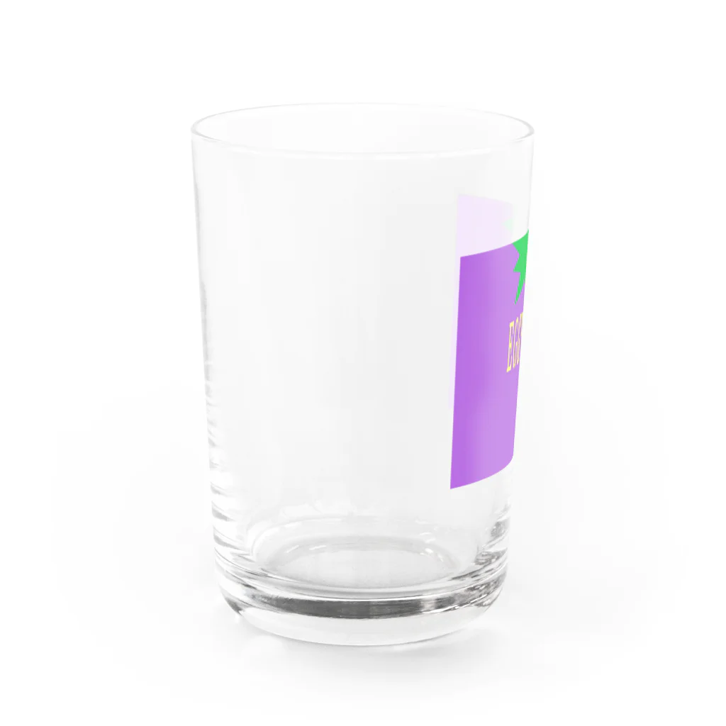 はちよんごのEGGPLANT Water Glass :left