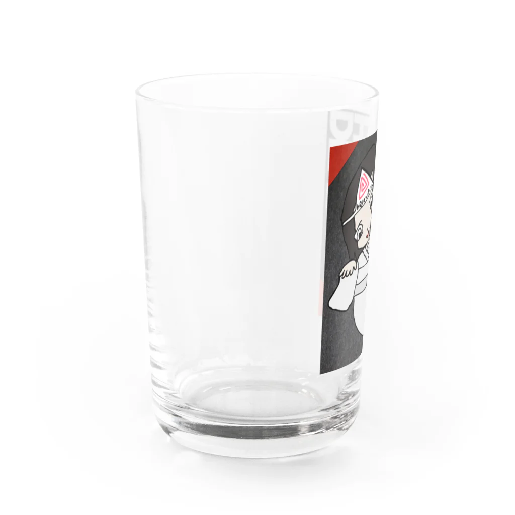 奇怪庵グッズショップのデビルハラマキくんＡ Water Glass :left