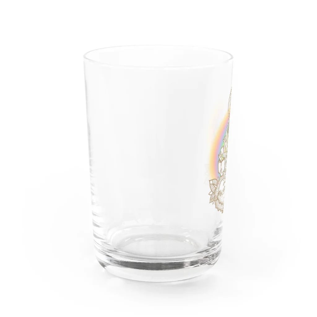 HELLO AND GOODBYEのGod-desu Water Glass :left