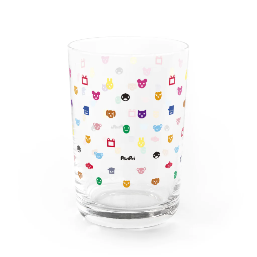 PostPet Official Shopのにじいろあいこんず Water Glass :left