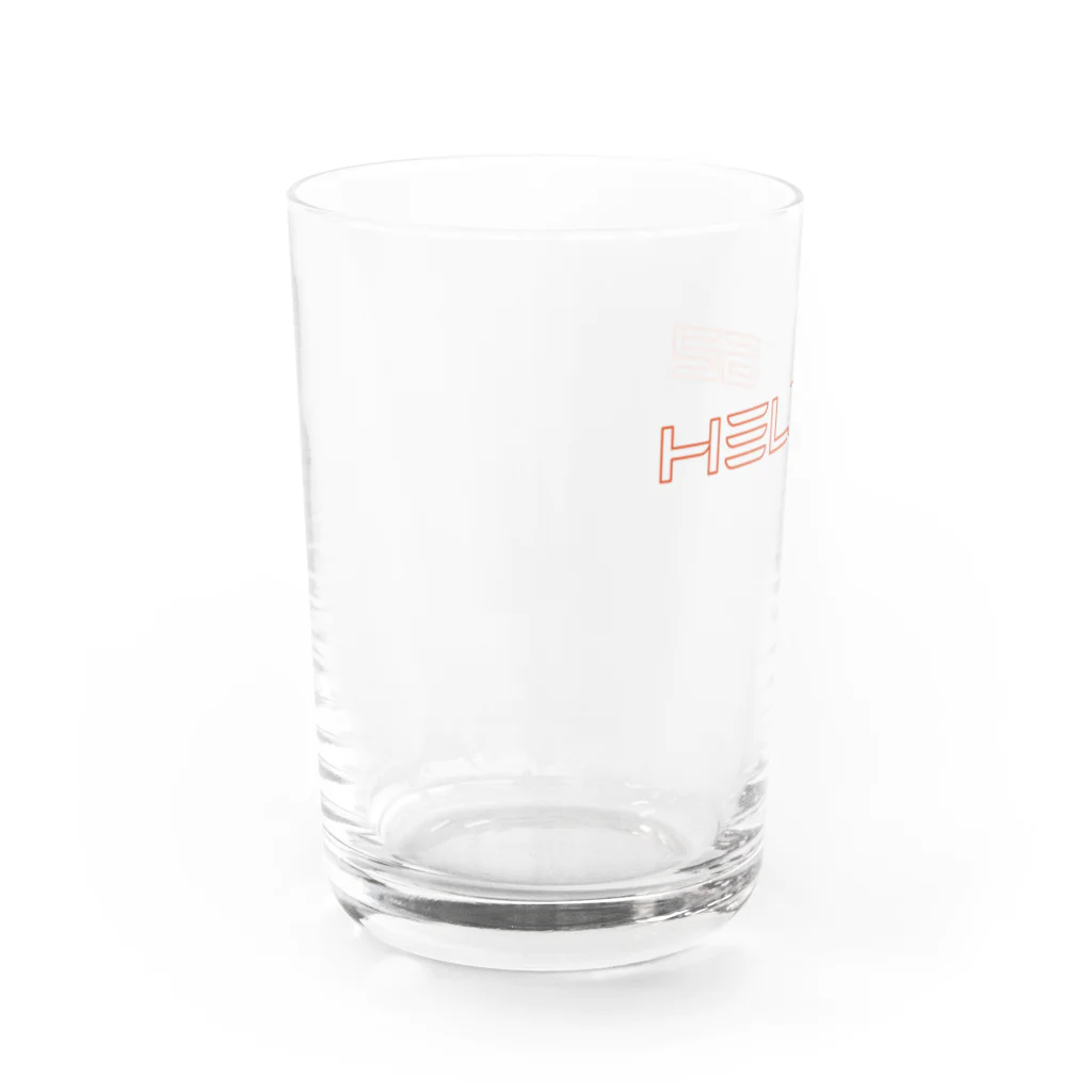 HELM MOTORSPORTSのHELM62 Water Glass :left