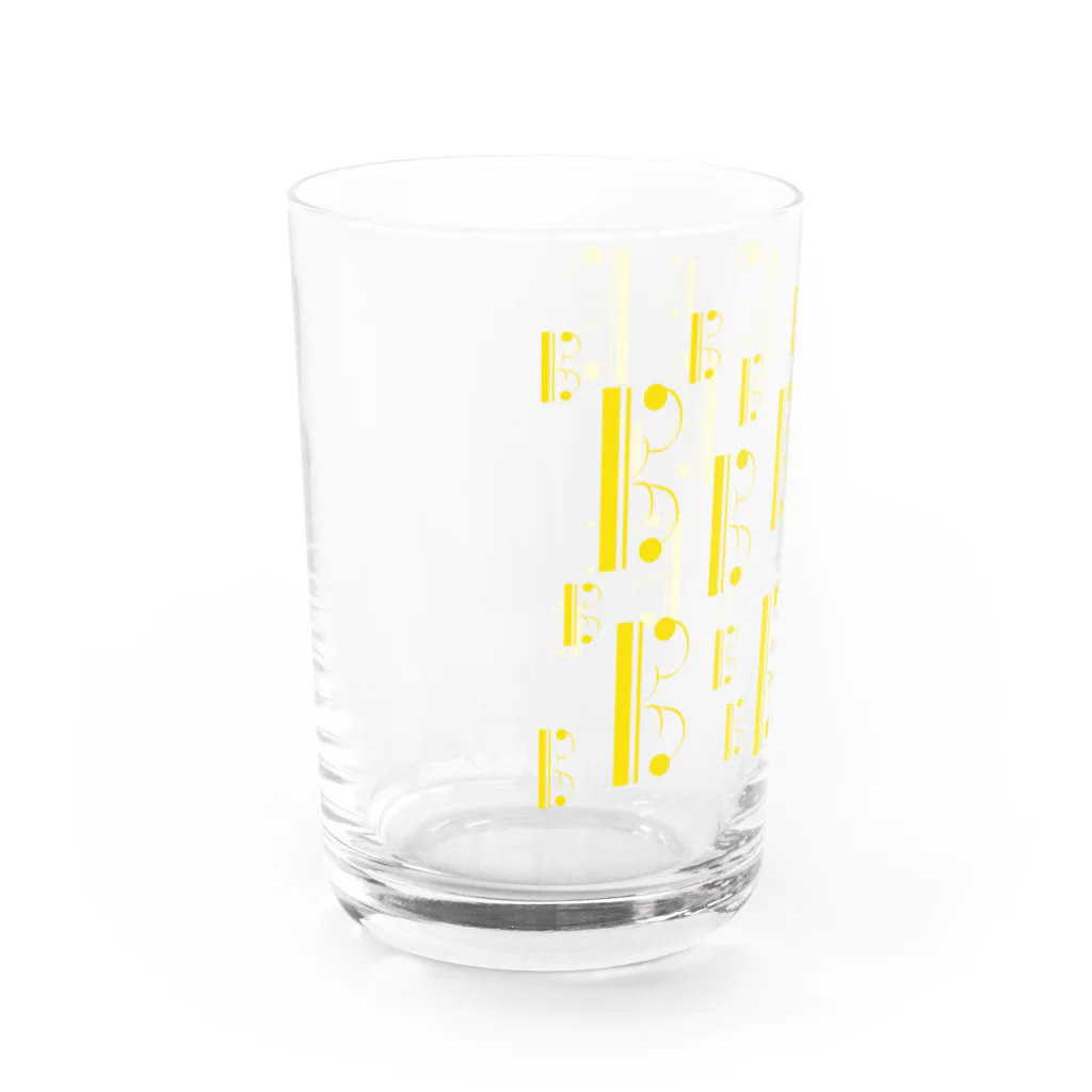 onkaのハ音記号小物 Water Glass :left