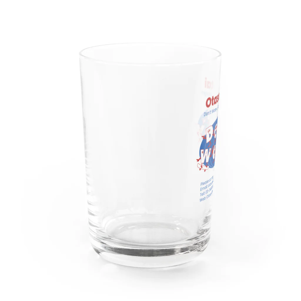 Otasuketai Online ShopのDon'tWorrys-BLUE Water Glass :left