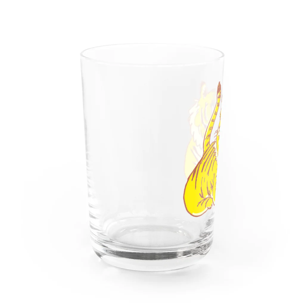 うさぎちゃんアイランドのトラちゃん Water Glass :left