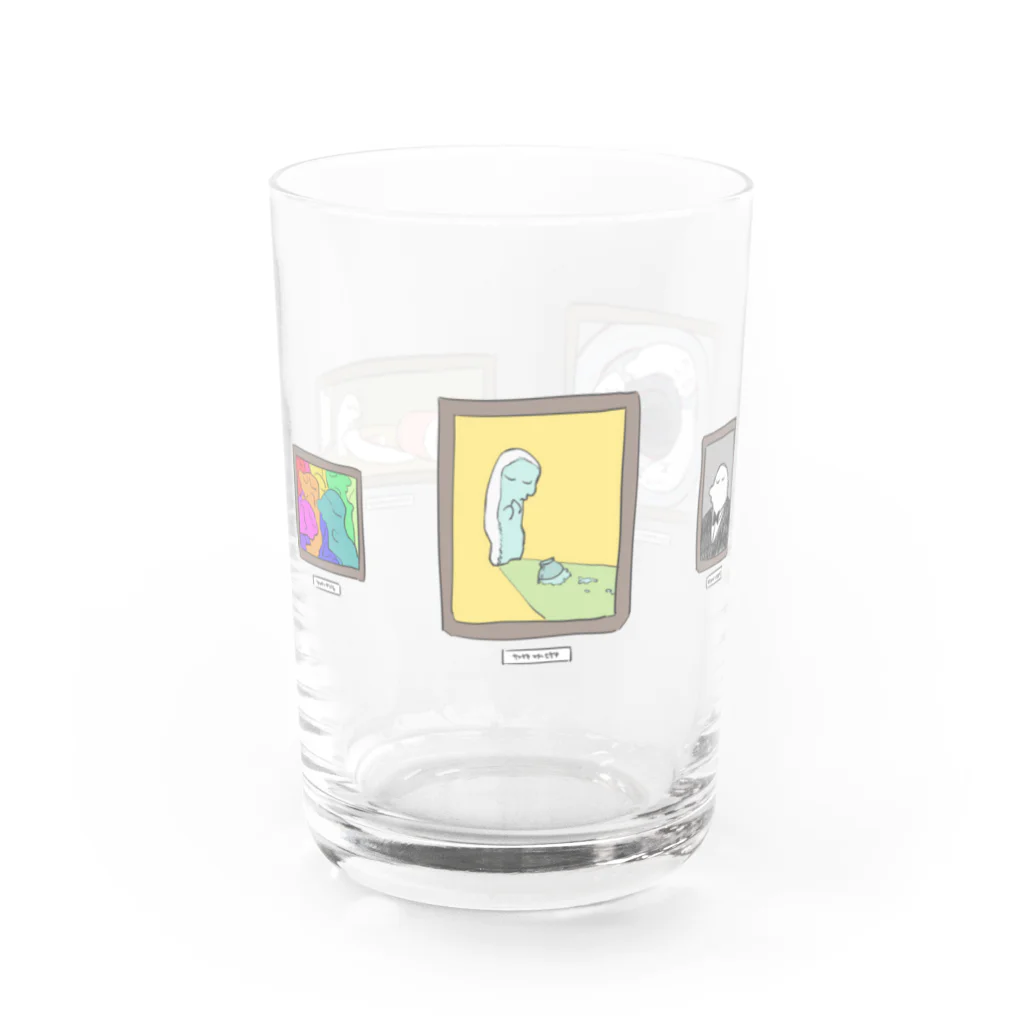 犬小屋の芸術 Water Glass :left