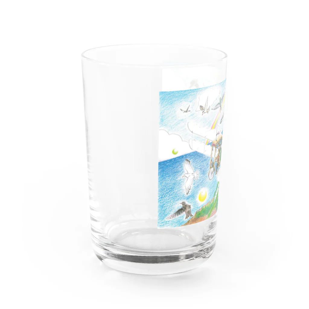 TAKUMIのPOST　MAN Water Glass :left