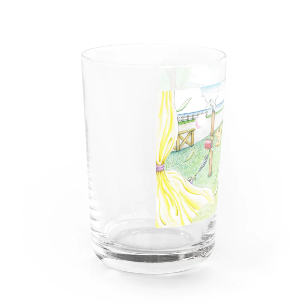 TAKUMIの手紙 Water Glass :left