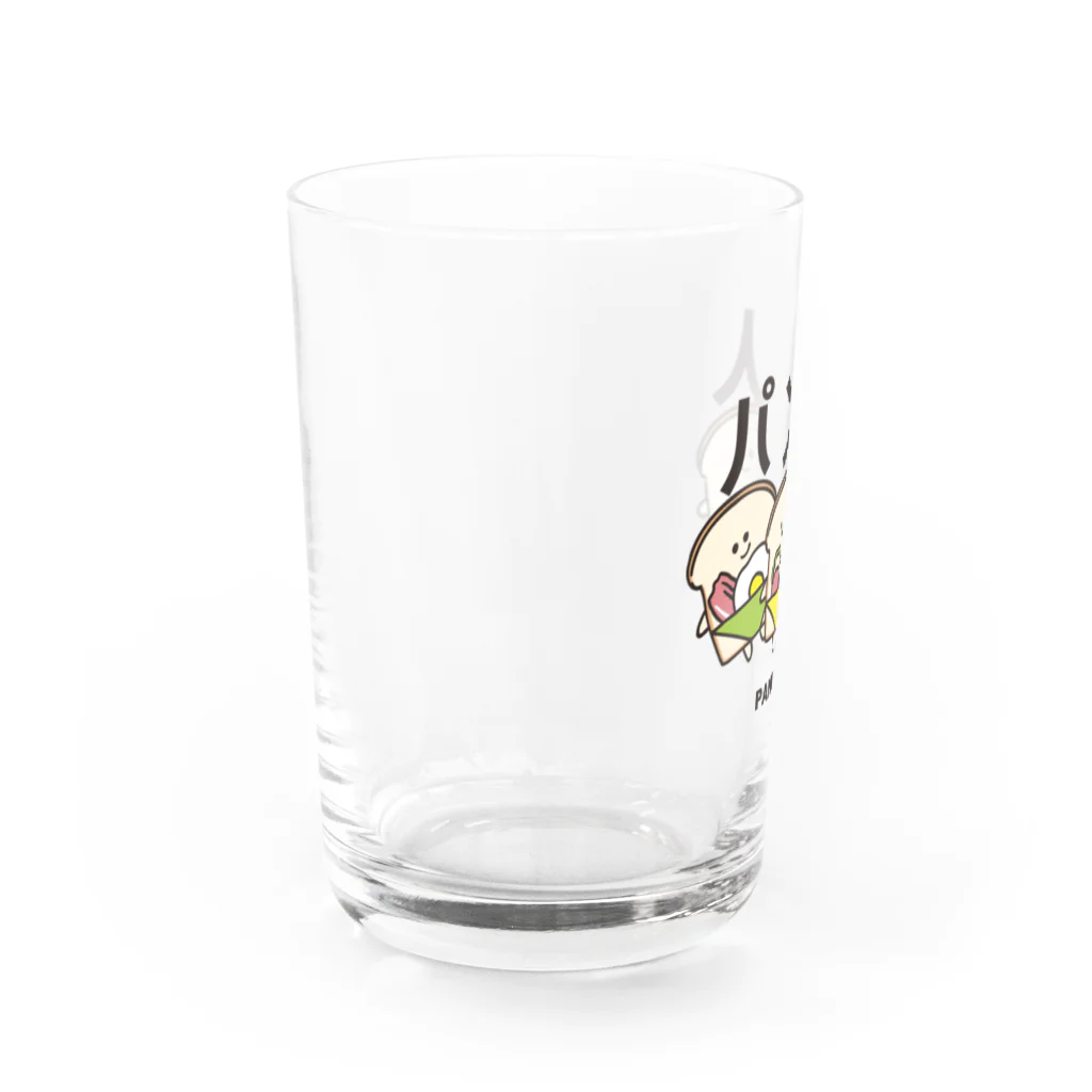 シメサバさんのお店のパン人 Water Glass :left