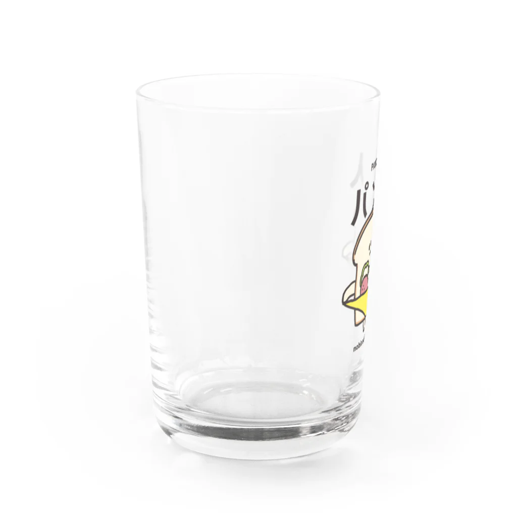 シメサバさんのお店のぱん人 Water Glass :left