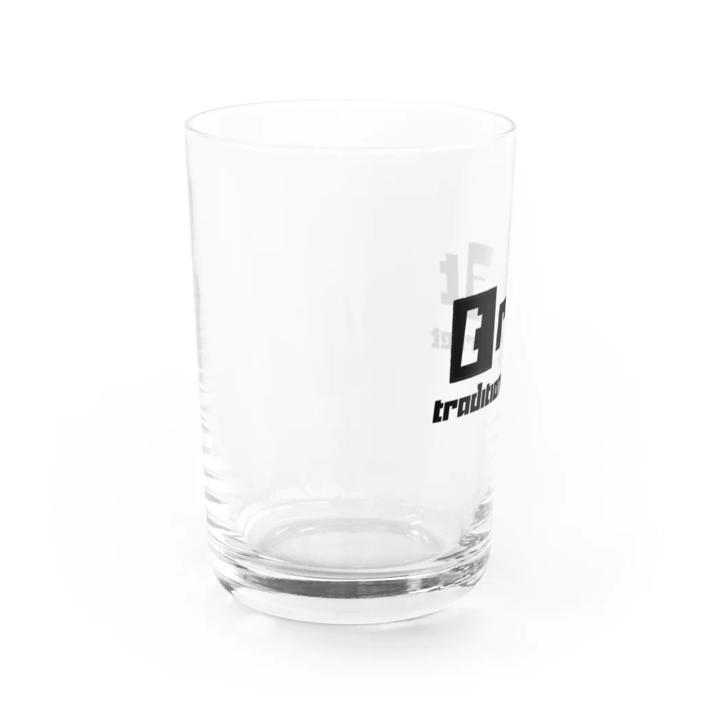 FLAG MANのとらすと Water Glass :left