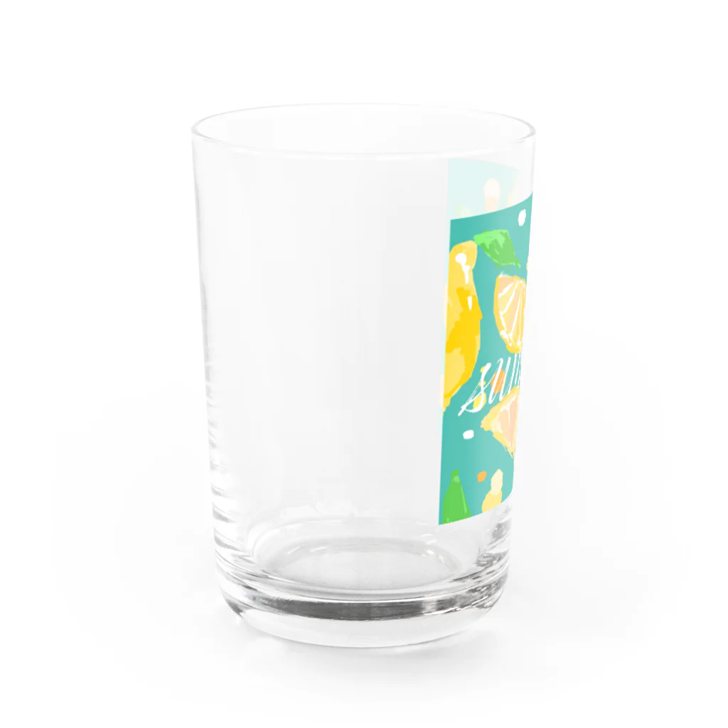 Ponのsummer Water Glass :left