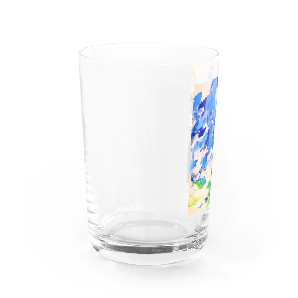 ボナばにのボナくんアート Water Glass :left