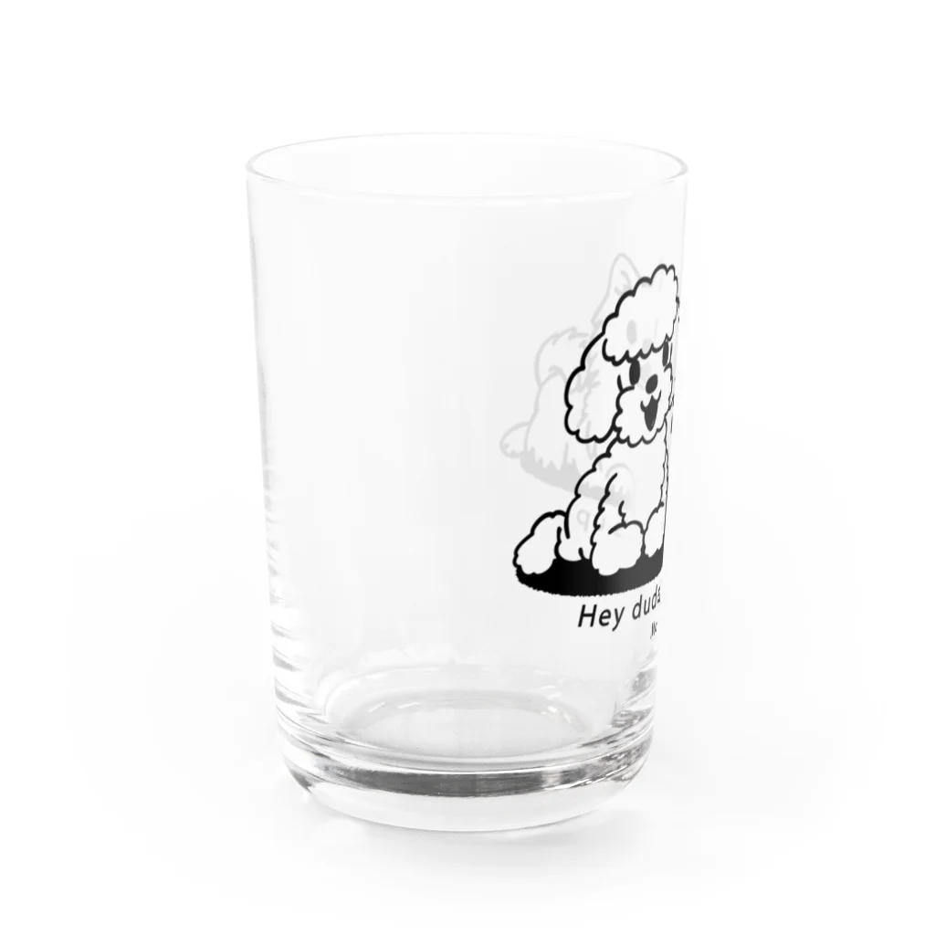 イラスト MONYAAT のToypoo ＆Pome A Water Glass :left