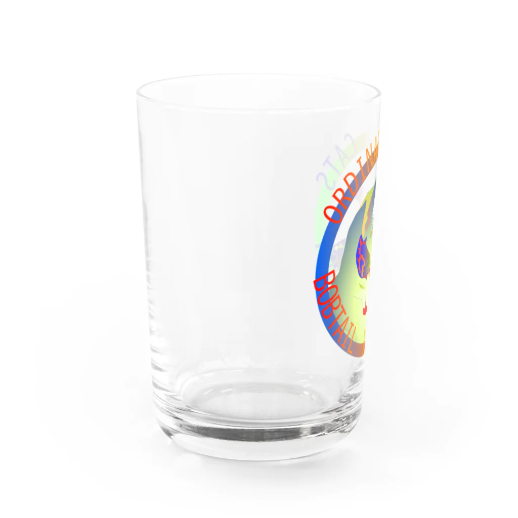 『NG （Niche・Gate）』ニッチゲート-- IN SUZURIのOrdinary Cats02h.t.(夏) Water Glass :left