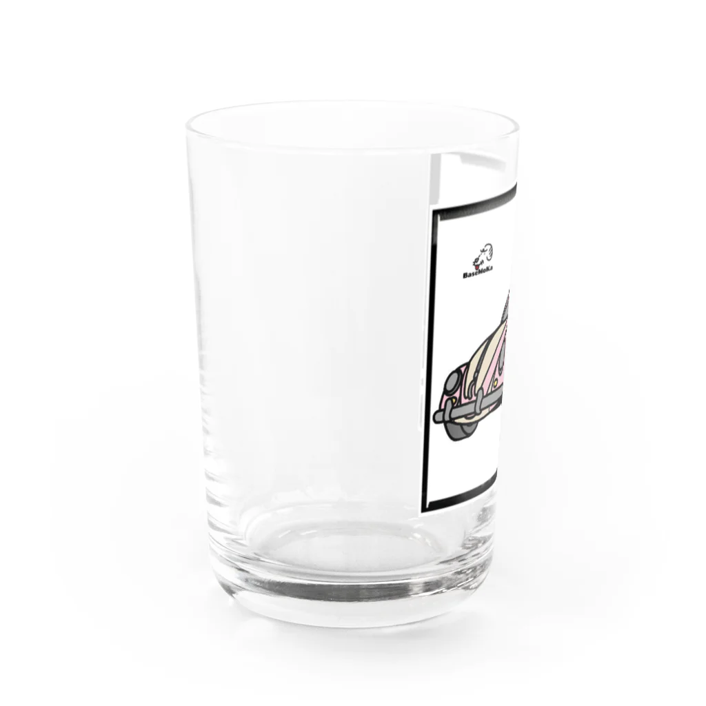 momokarubiのワーゲンとダックスフンド Water Glass :left