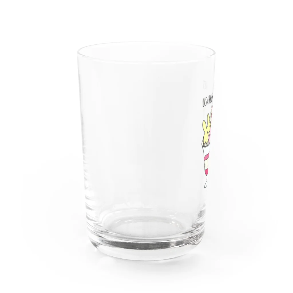 USAGI DESIGN -emi-のうさベリーパフェ Water Glass :left