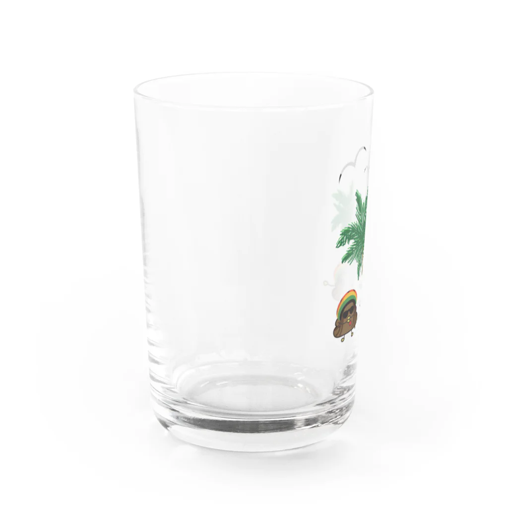 UBBのうんちくんレゲエ Water Glass :left