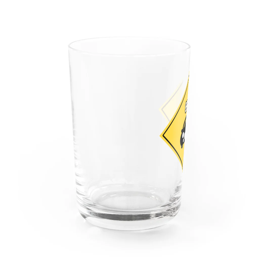 丸目同盟🤝の標識風　880 Water Glass :left