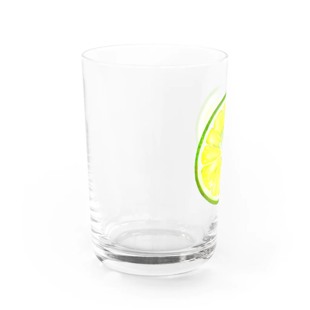 大統領のねこちゃんグッズのすっぱい Water Glass :left